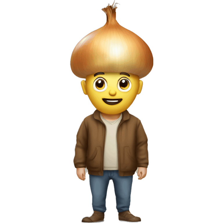 Onion man emoji