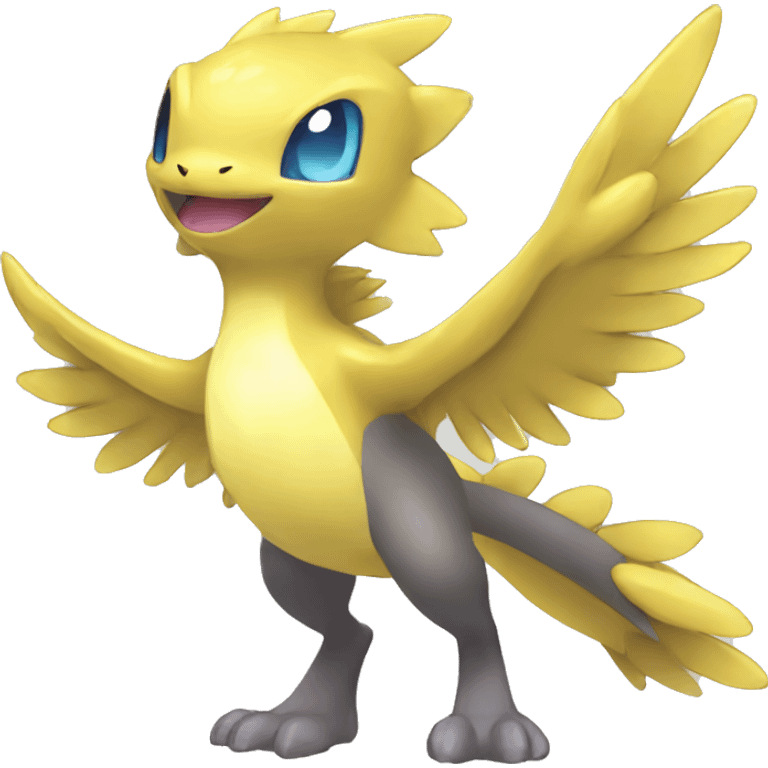 Shiny-Fakemon-Pokémon full body emoji