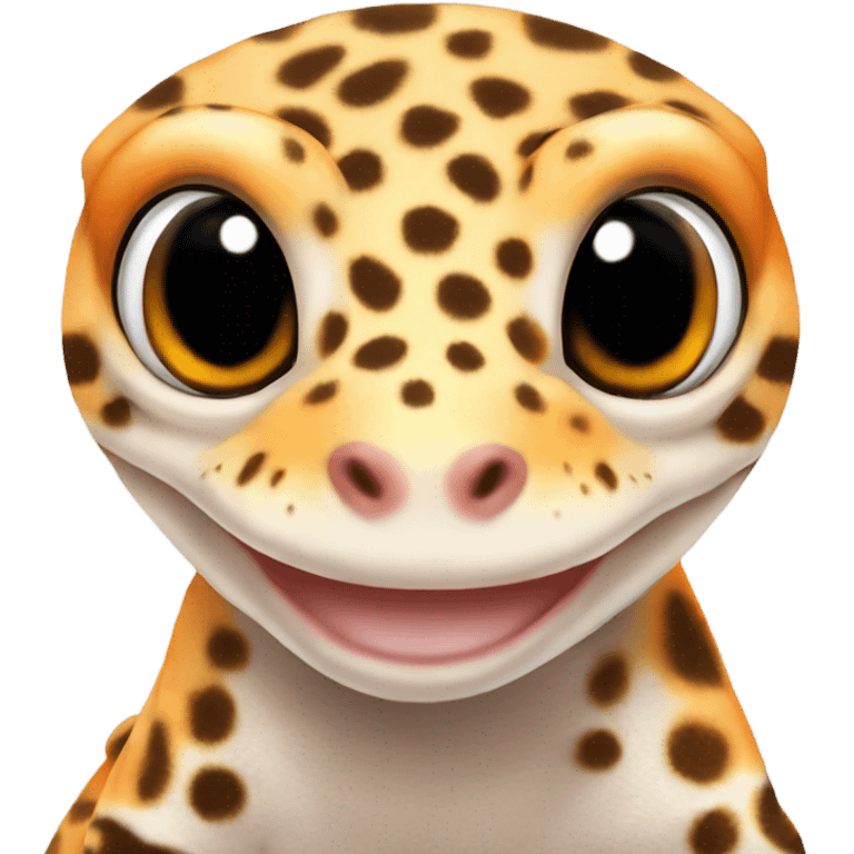 leopard gecko orange  emoji