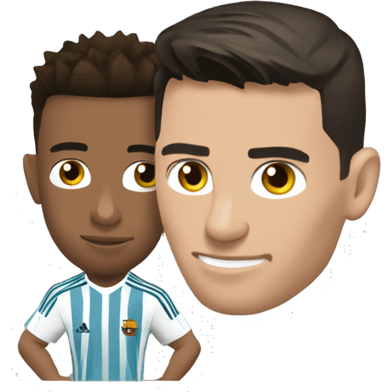 ronaldo ve messi emoji