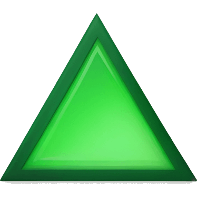 green triangle for kpis emoji