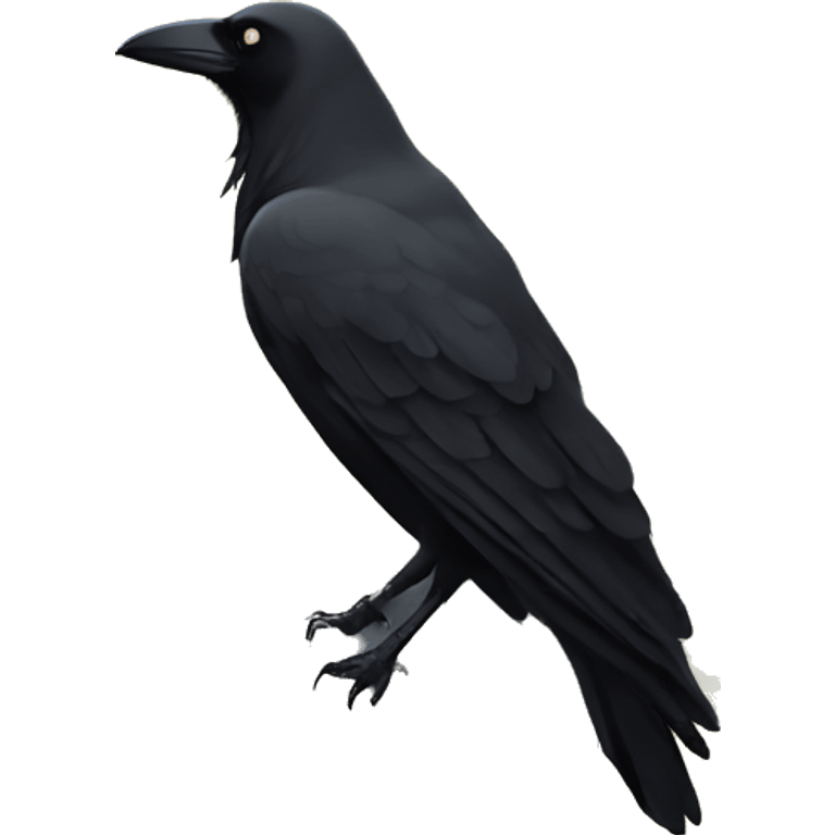 Crow-in-cementery emoji