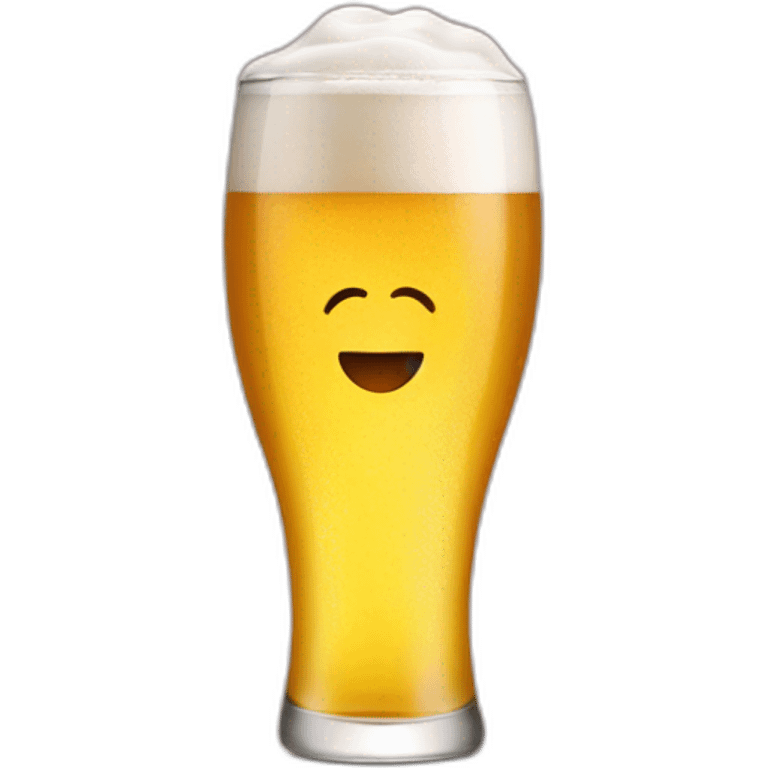 Yoga drink beer emoji