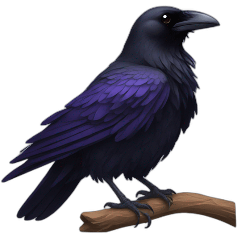 Raven emoji