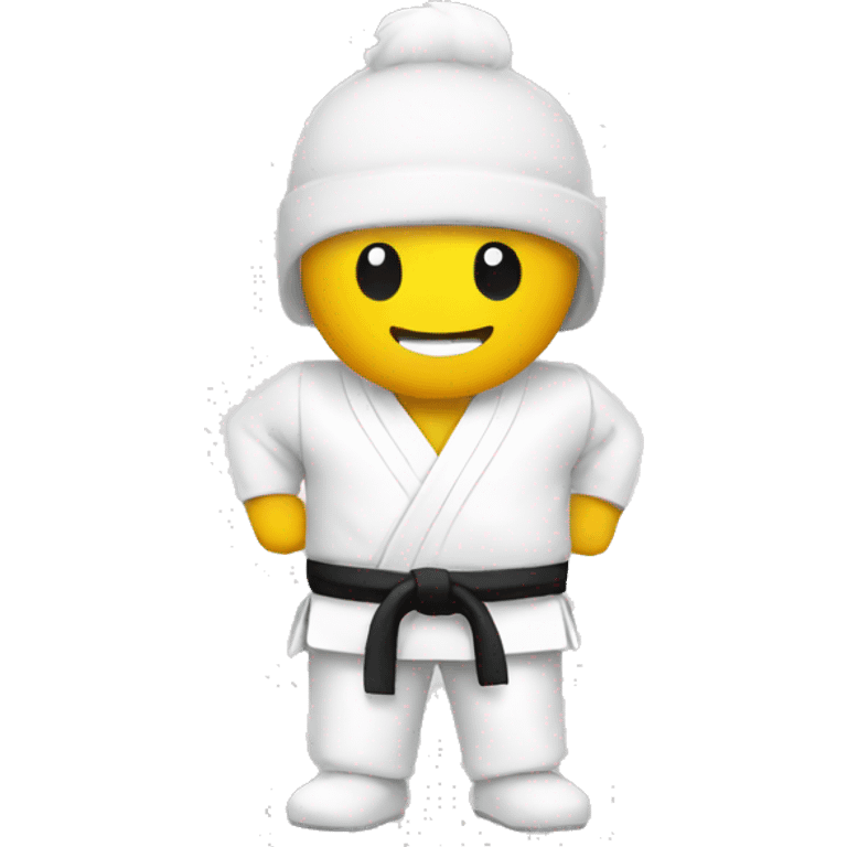 White belt emoji