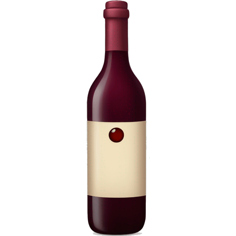 botella de vino tinto emoji