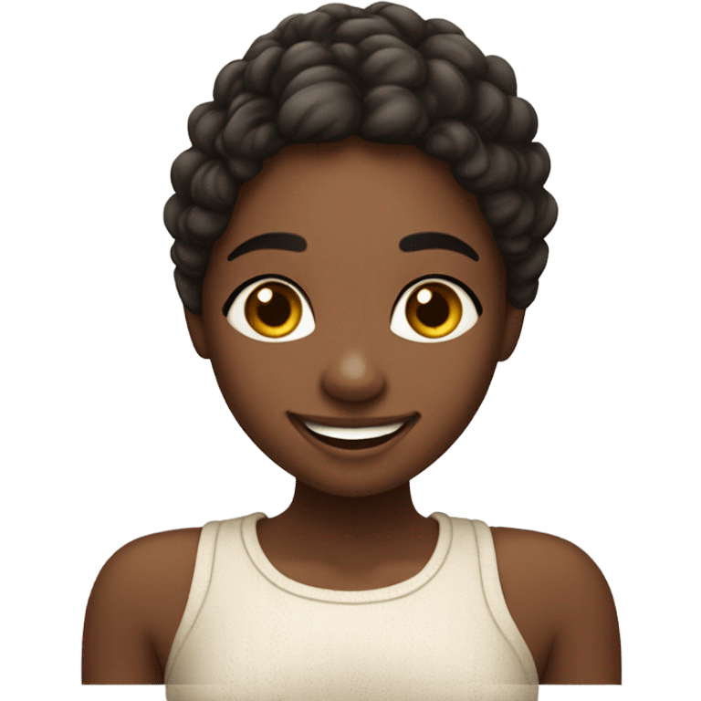 hyperpigmentation meme girl emoji