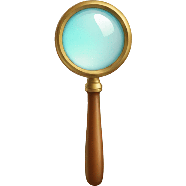 magnifying glass emoji