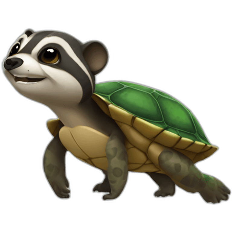 Racoon Turtle emoji