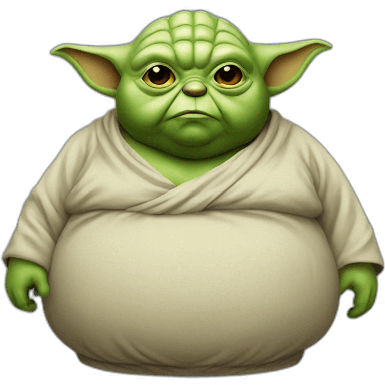 fat yoda emoji