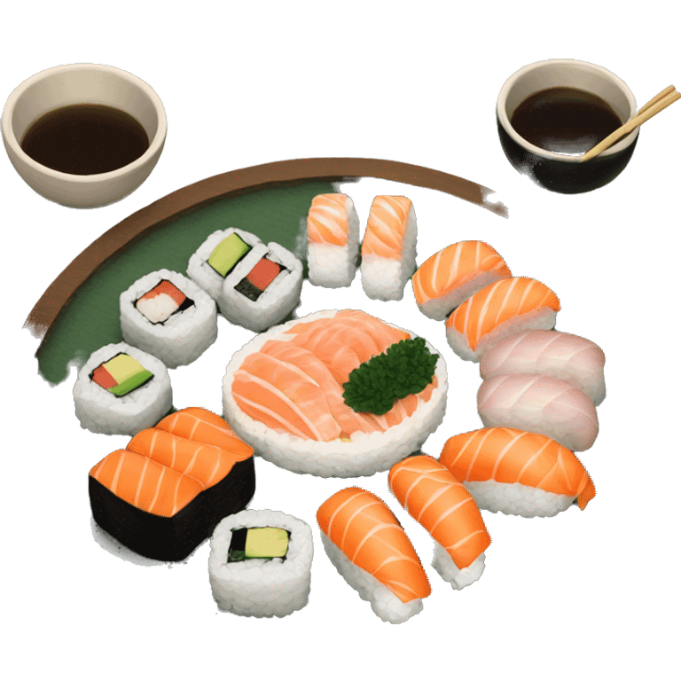 Sushi platter  emoji