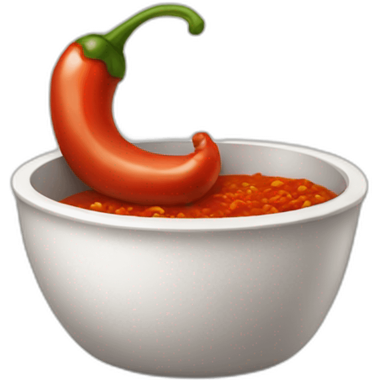 Spicy food emoji