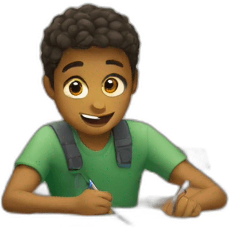 school work emoji