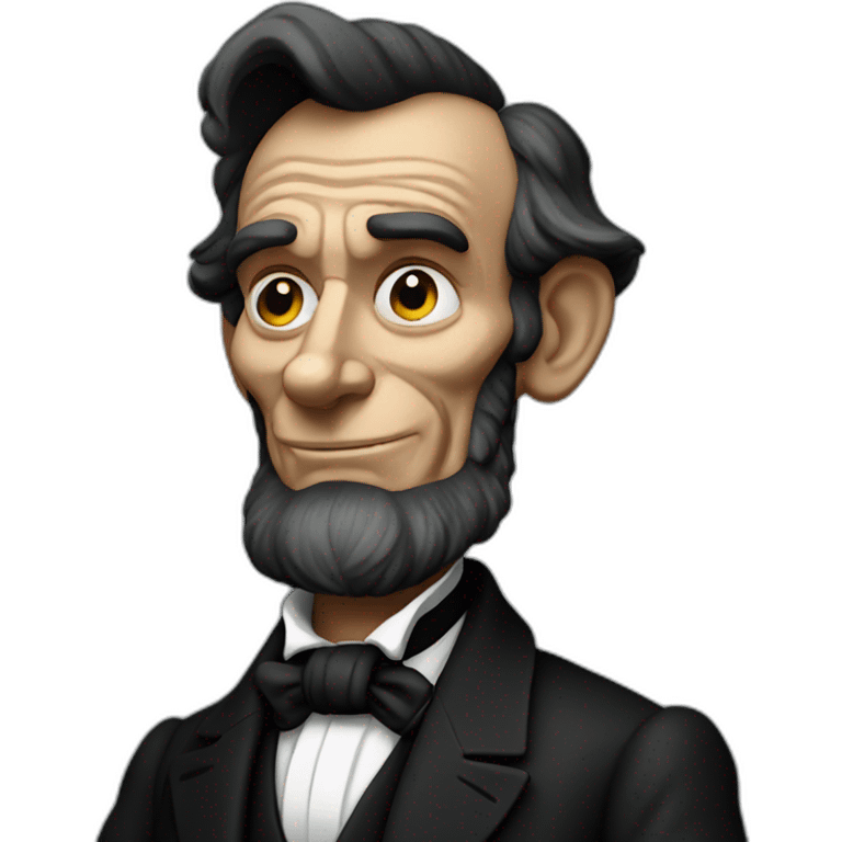 Drunk Abraham Lincoln emoji