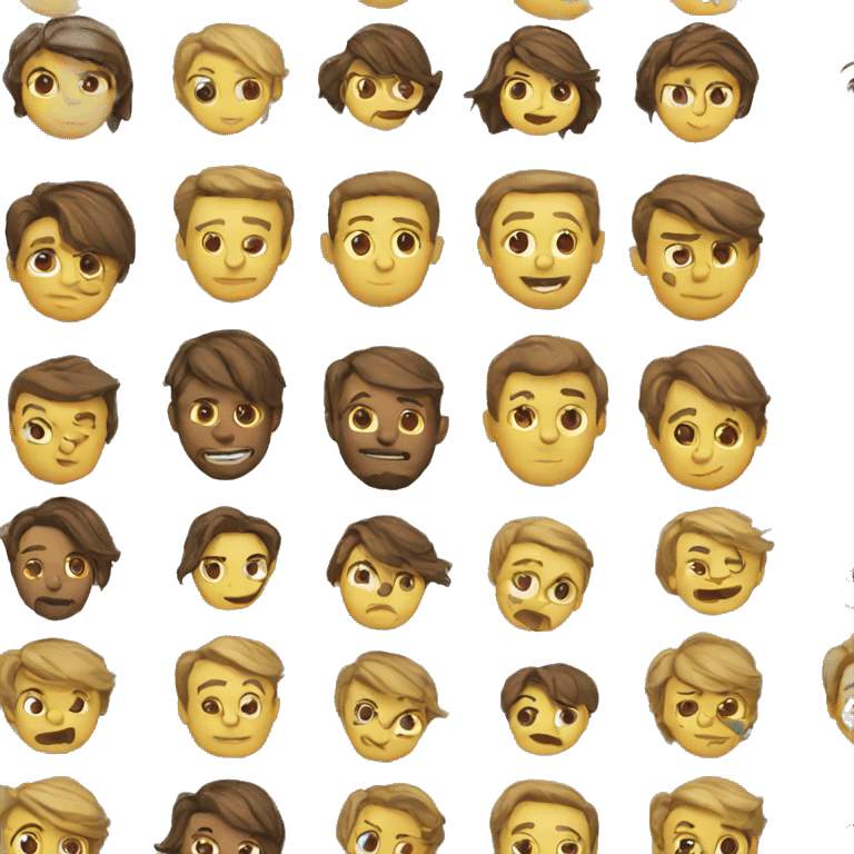 emoji heads emoji