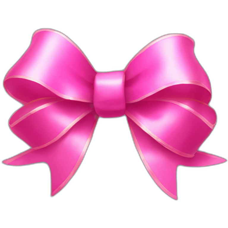 fancy ribbon bow emoji