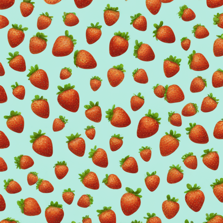 fit strawberry sprinting fast emoji