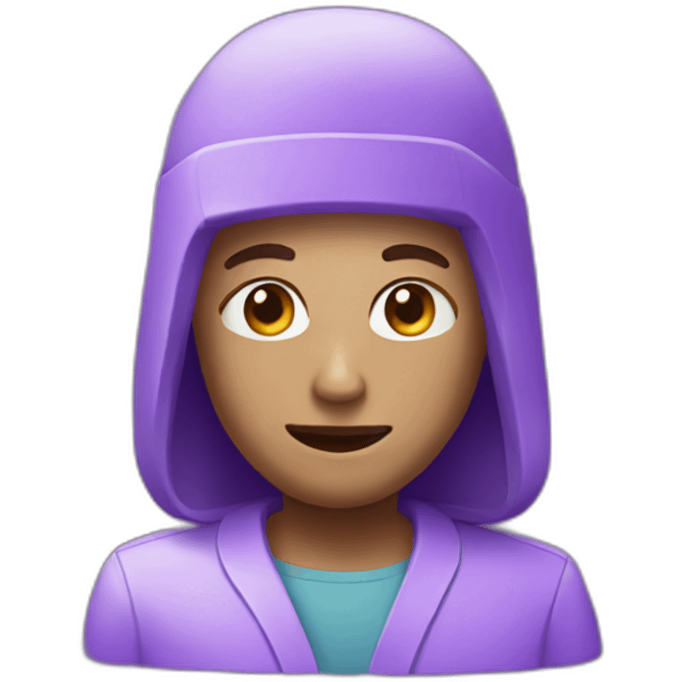 purple medicine emoji