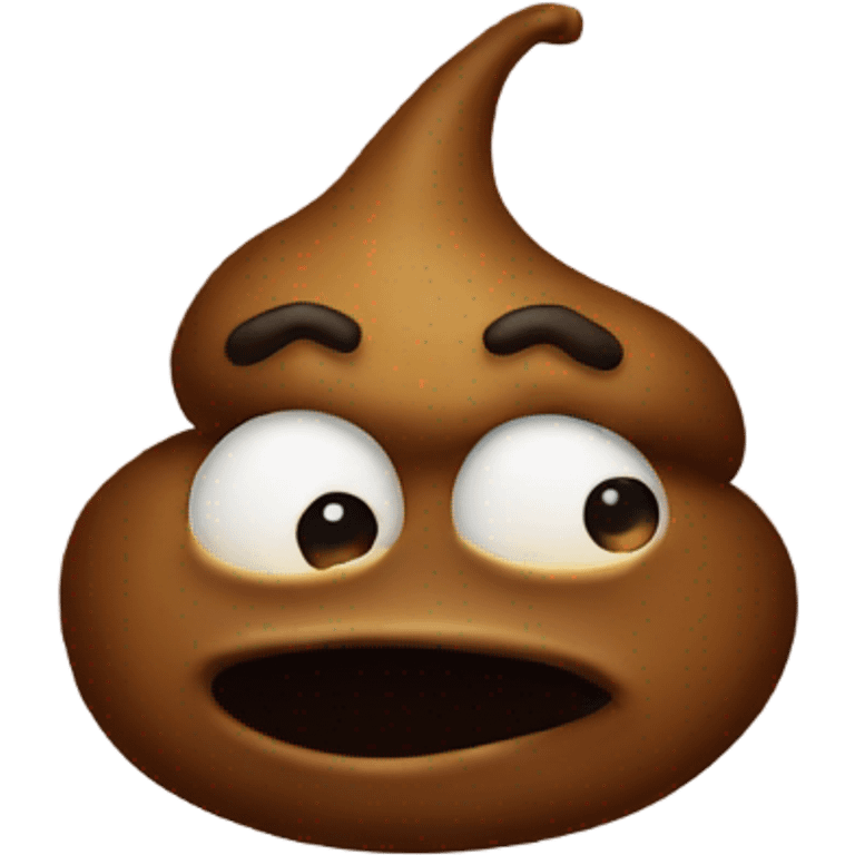 freaky poop emoji emoji