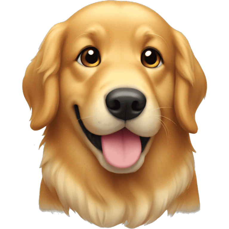 Golden retriever roll emoji