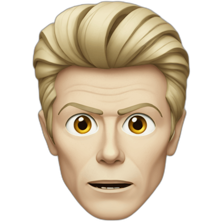 David bowie emoji