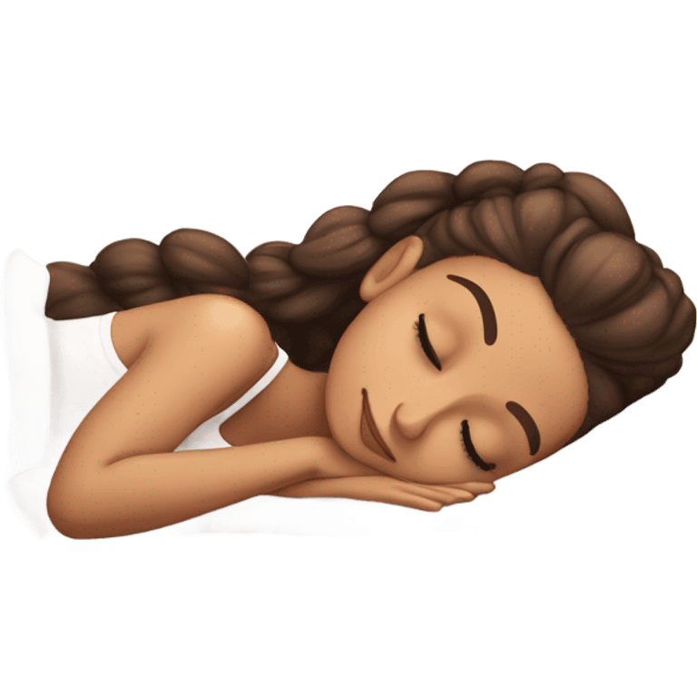 Ariana Grande sleeping emoji