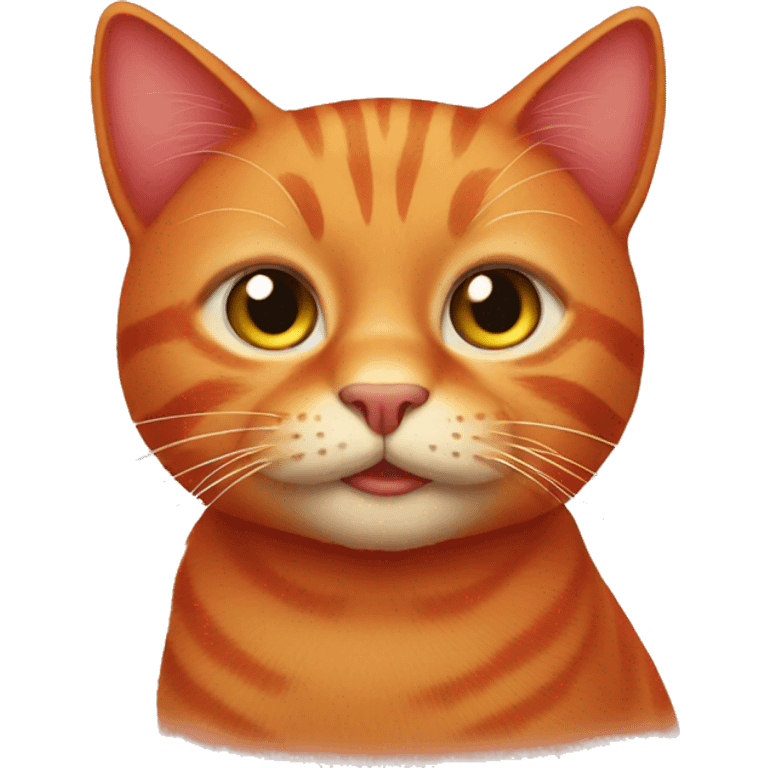 Red Cat emoji