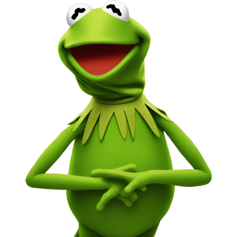 Kermit twerking emoji