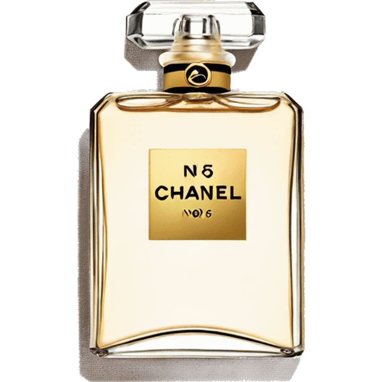 Chanel no.5 perfume bottle emoji