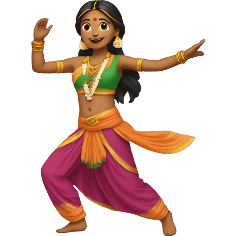 Indienne qui danse  emoji