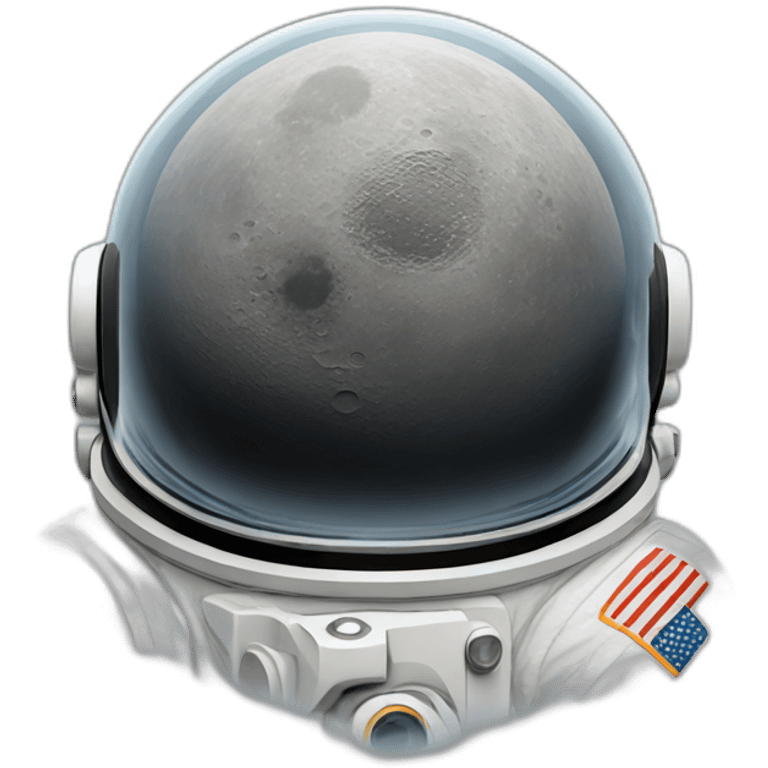 Apollo moon landing emoji