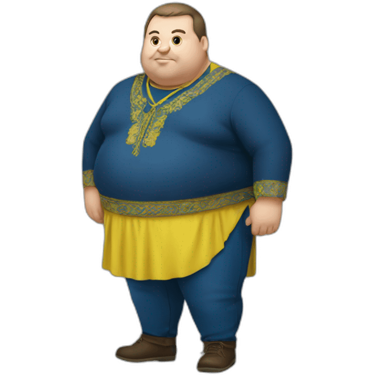 Fat Ukrainian emoji