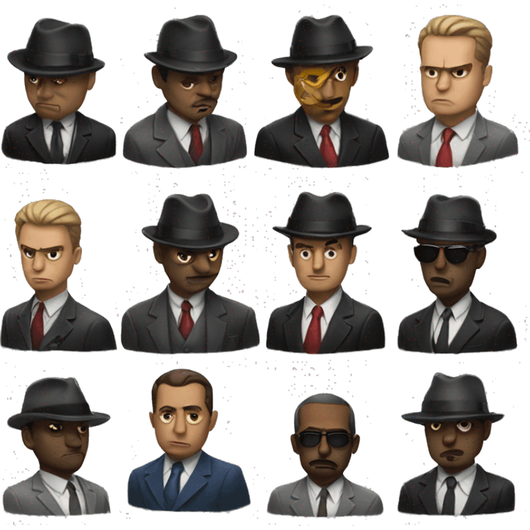 Mafia competition emoji