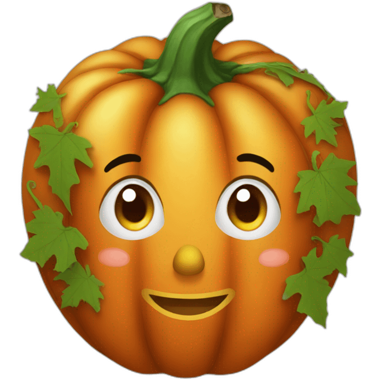 thanksgiving pumpkin emoji