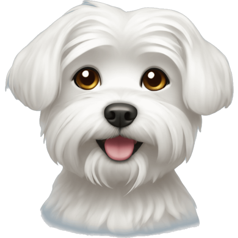 Maltese dog emoji