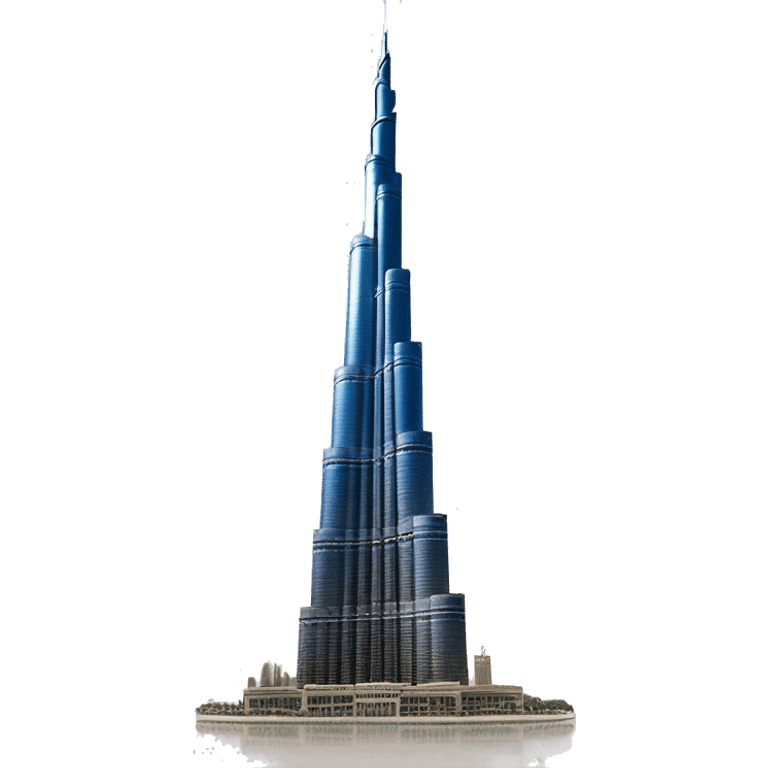 photorealistic Burj khalifa emoji