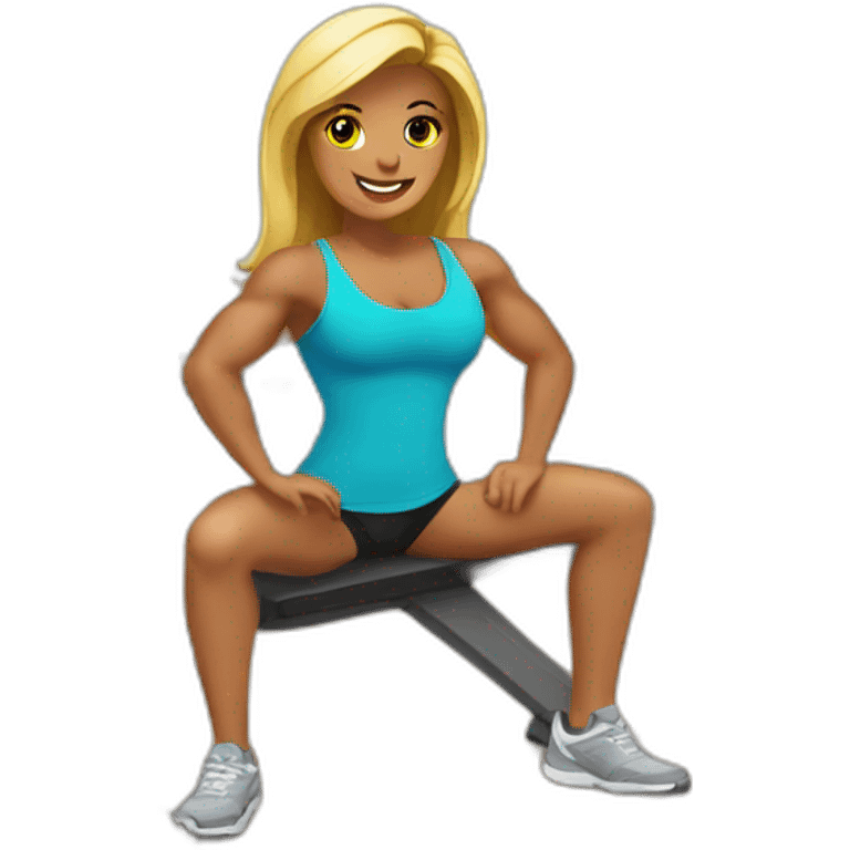 Fitness gym emoji