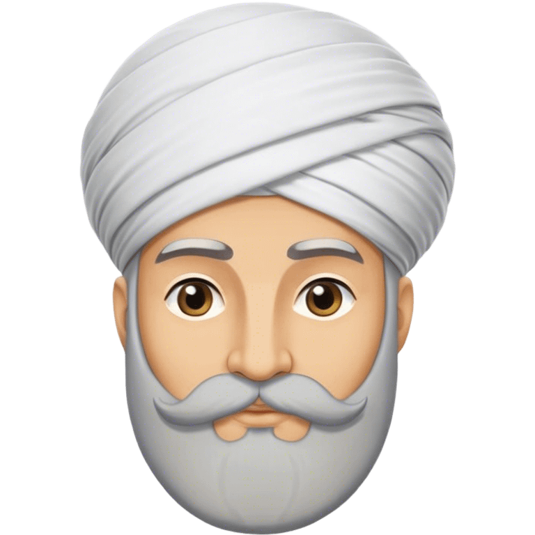 ​Cinematic Realistic Portrait of Suleiman the Magnificent, depicted as a regal Ottoman sultan adorned with a large, white, round, tall turban and a majestic grey beard, his commanding gaze bathed in warm, historic lighting that exudes timeless authority and grandeur, emoji