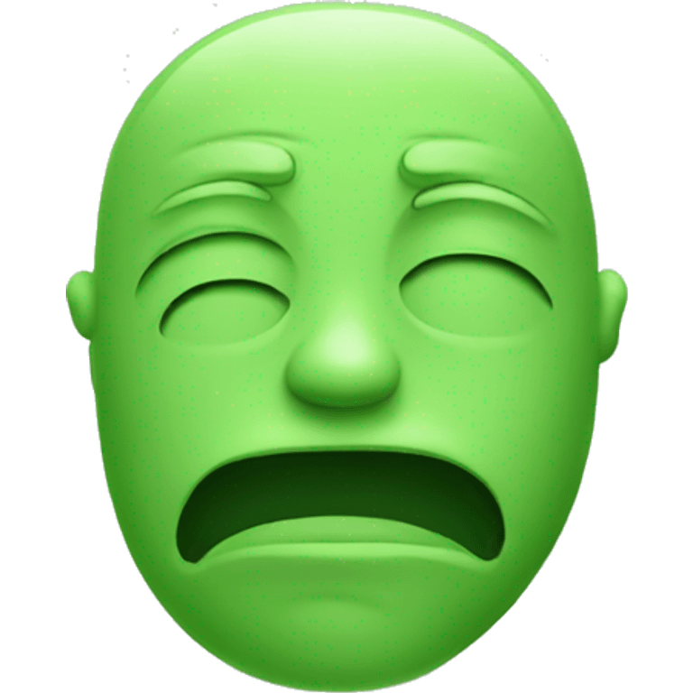 green face emoji