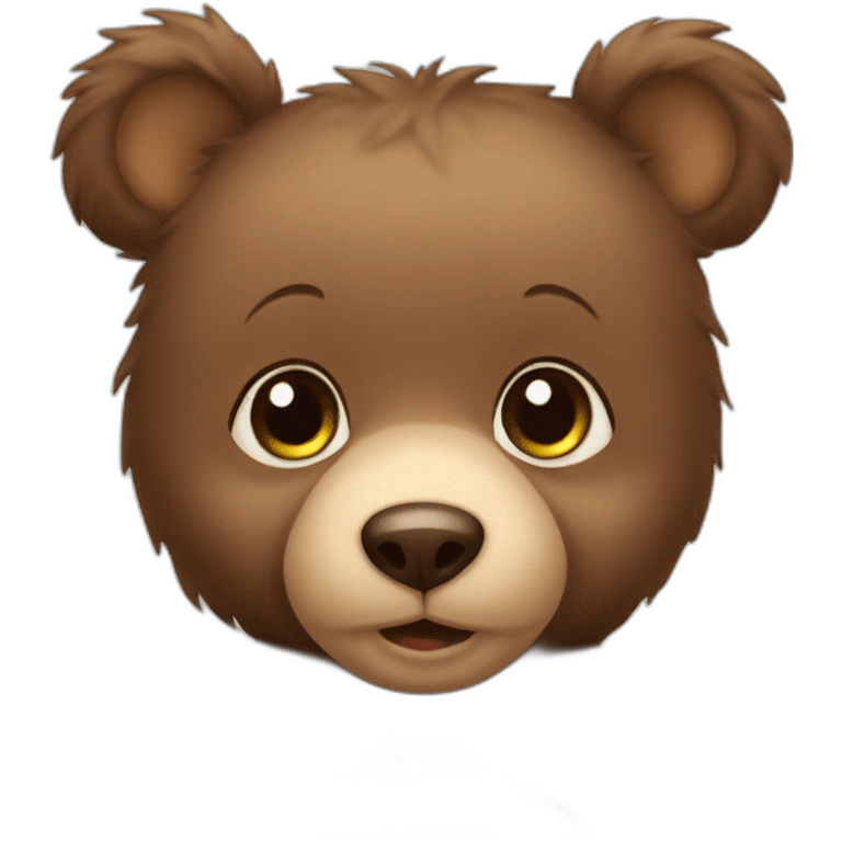 Baby bear  emoji