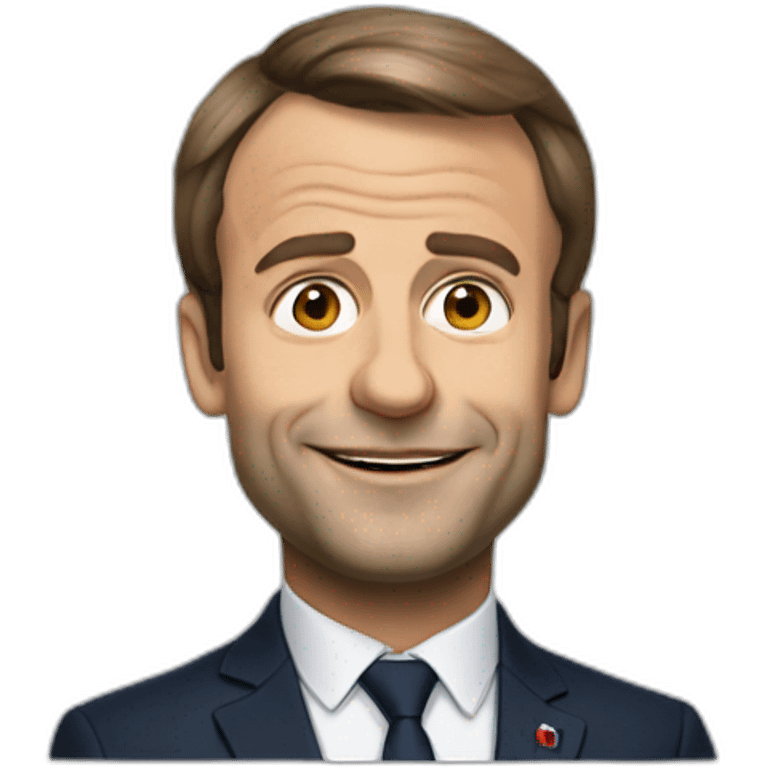 Emanuel Macron emoji