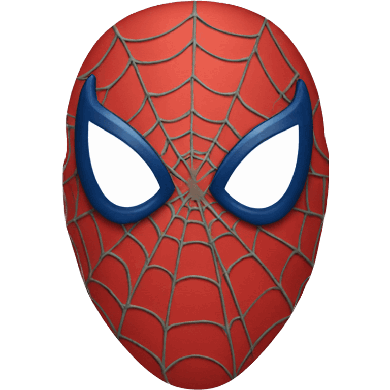 Spiderman mask emoji