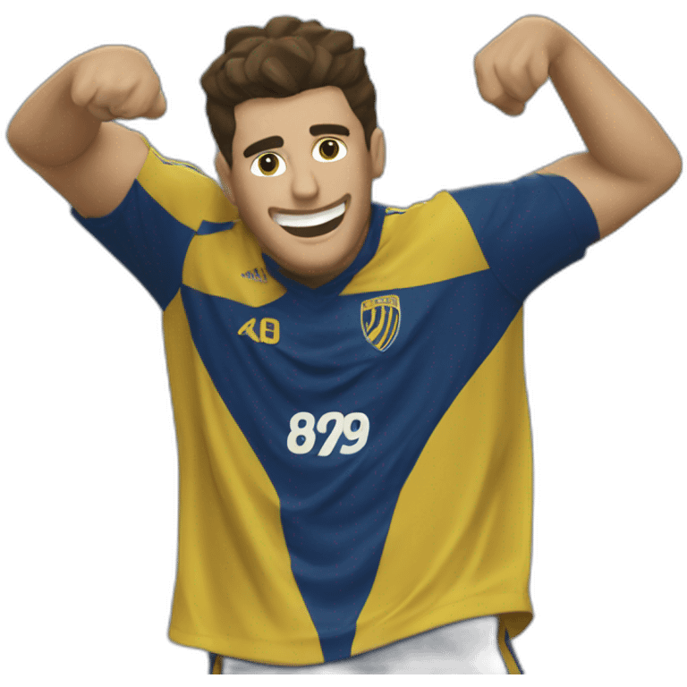 Athletic Club Boca junior's emoji