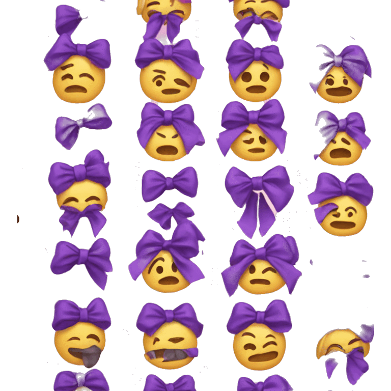 Bows emoji