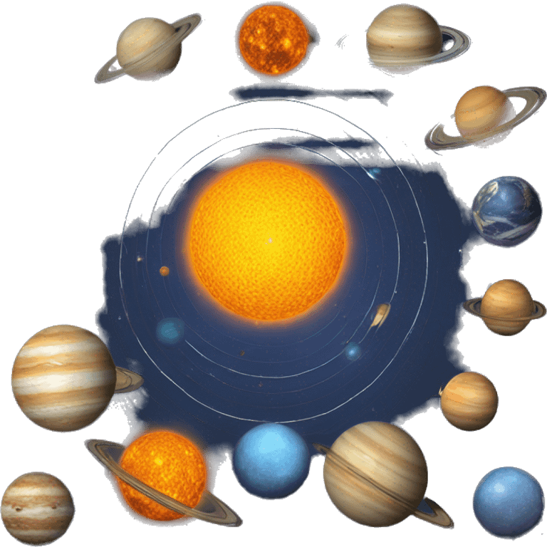 Solar system emoji