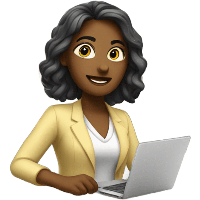 Female marketing teacher emoji