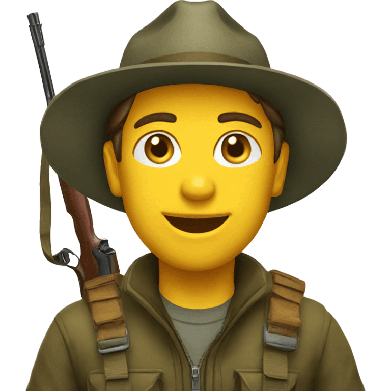 hunter emoji