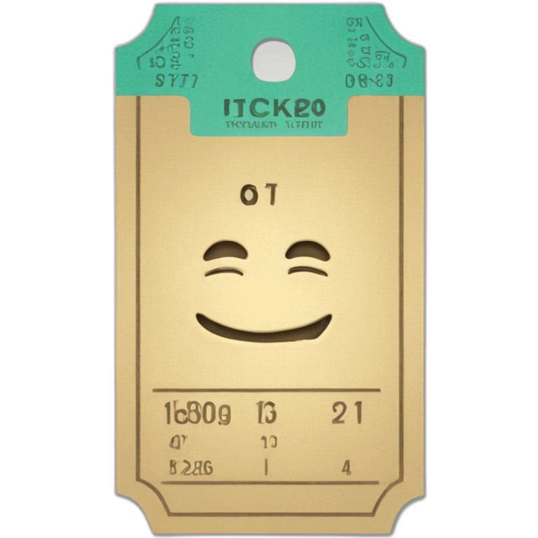 Ticket emoji