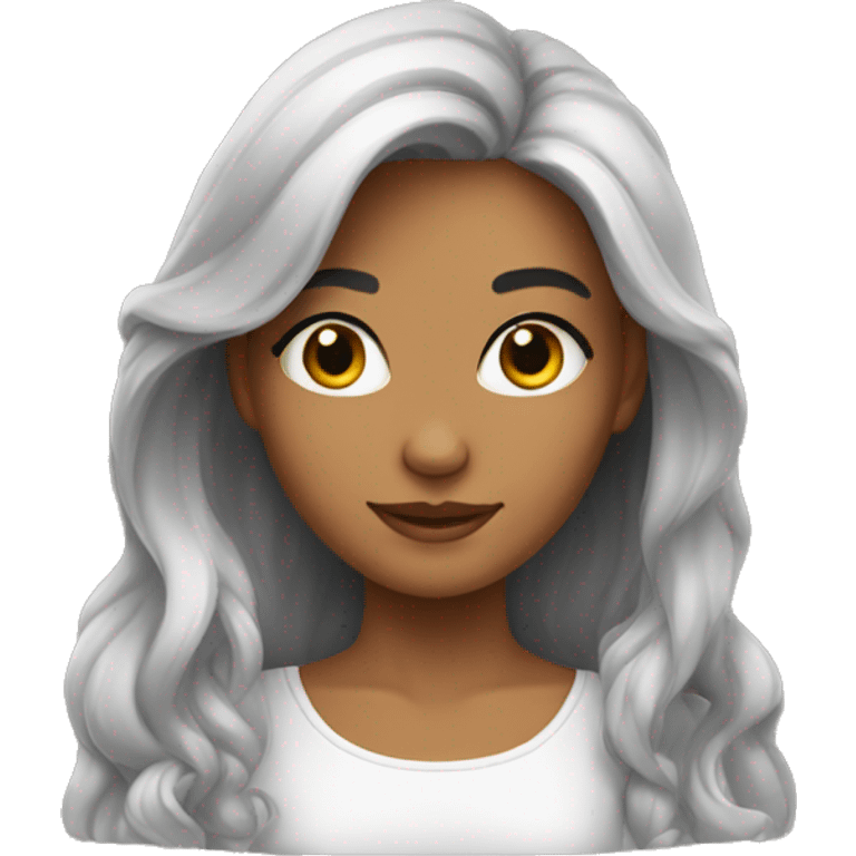 Beautiful girl emoji