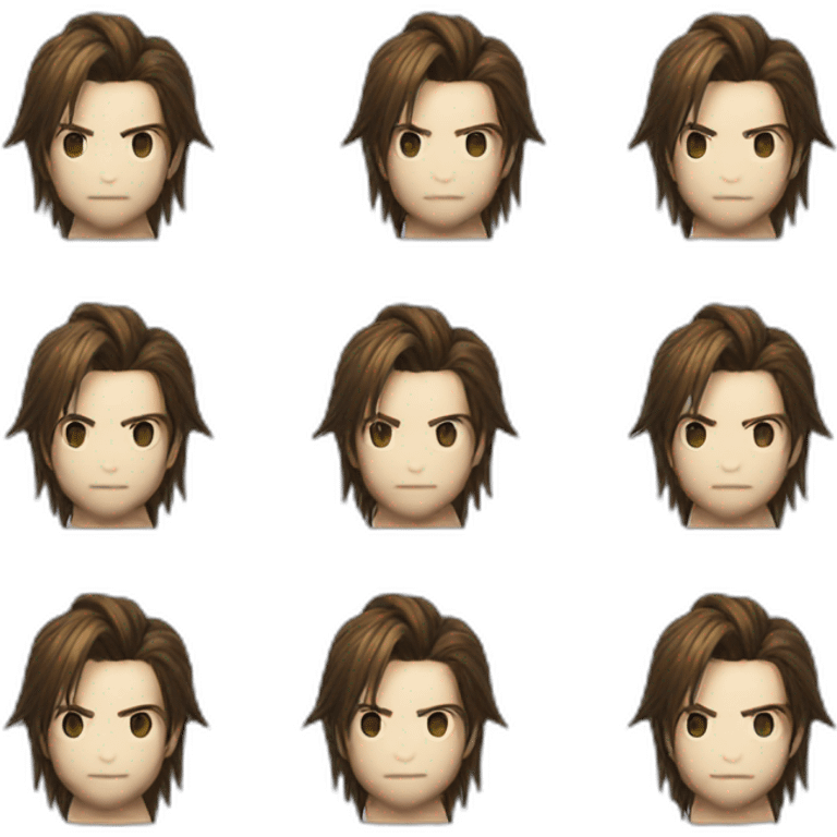 Final fantasy 8 squall emoji